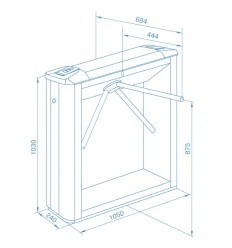 Electronic gate KTC-01