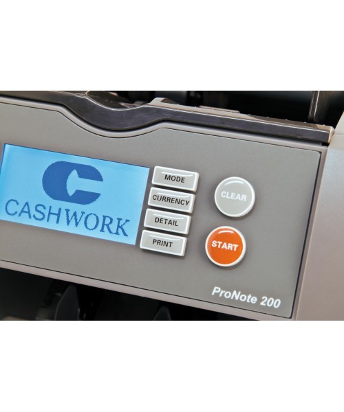Geldprüfgerät Geldzählgerät Cashwork ProNote 200 TE Geldzählmaschine 